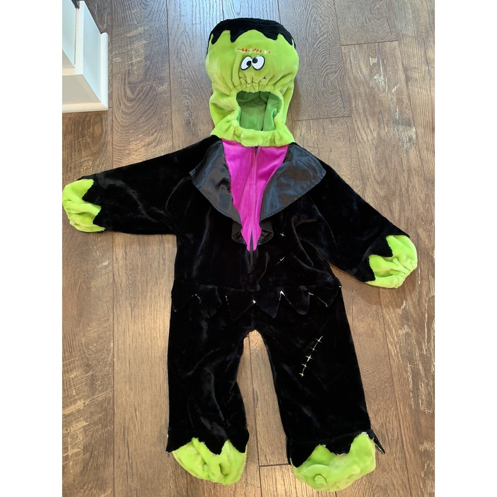 Plush Frankenstein Monster Child's Halloween Costume Size M, 3-5 Years?